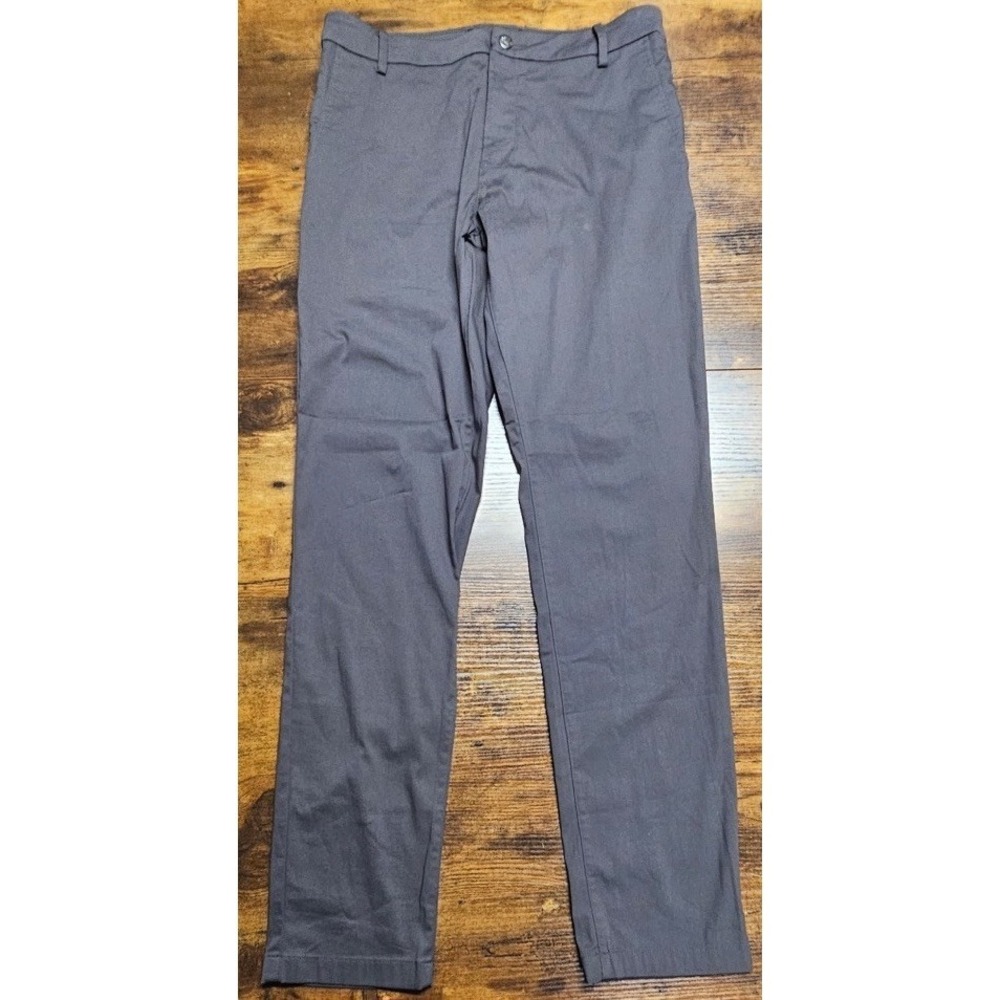 Birddogs Graphite Grey Slim Fit Lined Chino Pants 32x32 Stephen Jobs